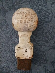Vintage Cast Iron Fence Topper Finial