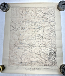 Vintage 1948 Topographic Map Central City Colorado 20 75 X 17 