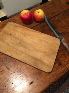 Primitive 3 4 Thick Vintage Chopping Cutting Cheese Bread Board Charcuterie Old