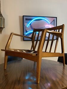 Mid Century Danish Modern Chair By Lawrence Peabody For Selig