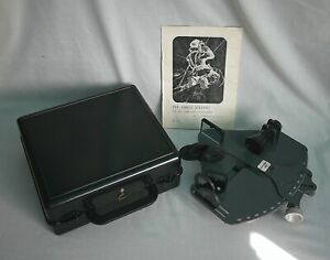 Vintage Ebbco Plastic Sextant With Case And Instructions Made In England