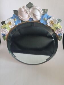 Antique Table Top Vanity Mirror