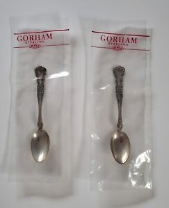 Gorham Buttercup Sterling Silver Infant Feeding Spoons Factory Sealed