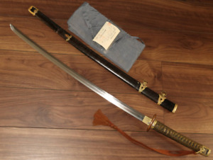 Japanese Sword Tachi Old Japanese Navy 66 4cm Meiji Era 1800s