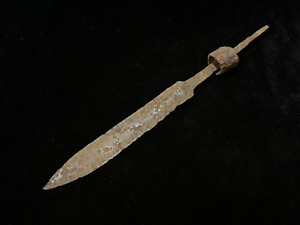 Combat Iron Knife Of The Middle Ages 15 16th Century Ad