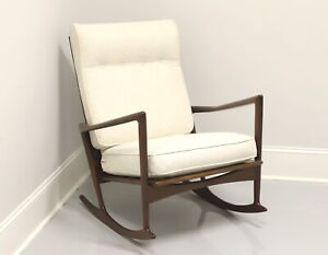 Danish Mid Century Modern Sculpted Rocking Chair By Ib Kofod Larsen For Selig A