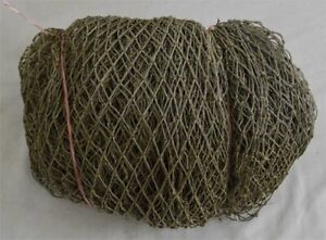 Brown Bulk Authentic Fish Net Hanging Decor Fishing Fishnet Vintage 10 X 30 Feet