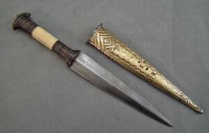 Antique Dagger Islamic Javanese Indonesian West Java Muslim 19th Century