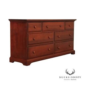 Hunt Country Furniture Cherry Fairfield Long Chest Of Drawers
