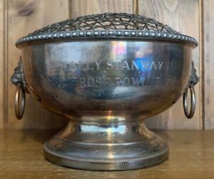 Vintage Silver Plate Trophy Trophies Loving Cup Trophy