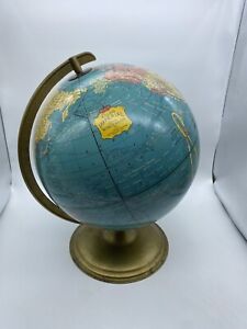 Vtg Crams Imperial 12 World Globe Usa Made C 365