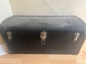 Eagle Lock Company Rare Vintage Steamer Trunk Excellent No Tears No Rips