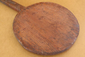Bread Board Antique Wood Pastry Board Dough Plate Vintage Cottage Decor 19th