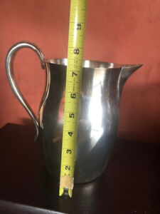 Reed Barton Water Pitcher Silver Color