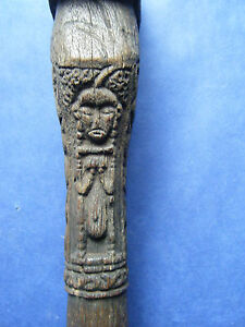 Antique Wooden Axe Handle From Tanimbar Indonesia No Sword Knife Dagger