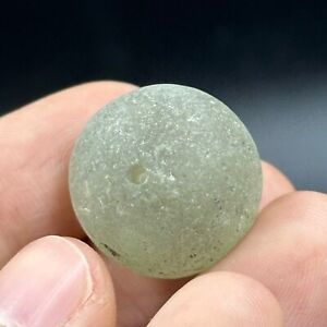 Very Old Ancient Roman Glass Bead In Superm Condition