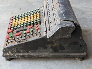 Rare Vintage Marchant Adding Machine Calculator I Believe From Around The 1940s