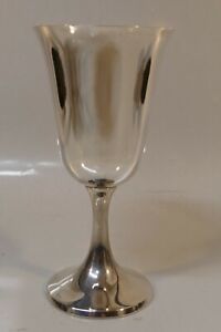 Antique Manchester Sterling Silver Wine Goblet Model Number 954