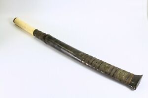  Antique 19thc Dha Southeast Asian Sword Dagger Silver Filigree Sheath 1