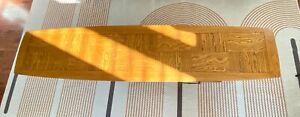 Tomlinson Mid Century Modern Surf Board Patchwork Wood 80 Coffee Table