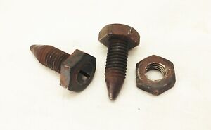Vtg Singer Treadle Sewing Machine Base Stand Pedal Pulley Pivot Screw Bolts Nuts