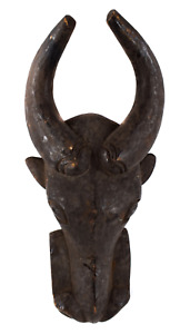 Bamana Bull Mask With Horns Mali