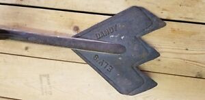 Primitive Antique Ely S Dandy Step On Push Style Hay Cutter Knife Farm Tool