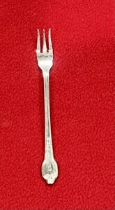Vtg Int L Silver Hotel Falmouth Flatware Cocktail Seafood Fork 1900 1940