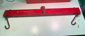 Antique Wooden Balance Farm Scale Barn Mccormick Tractor Butcher Scale Hard Find