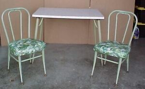 Vintage Formica Kitchen Table And Chairs