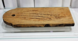 Antique Primitive Early America Wood Cutting Bread Board 15 75 X 6 50 