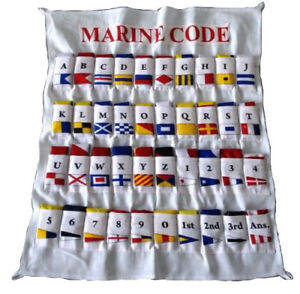 International Maritime Signal Flags Flag Set Of Total 40 Flag With Case Cover