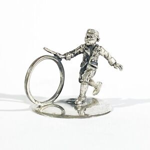Vintage Sterling Silver Child Miniature Hallmarked Italian Figurine