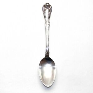 Alvin Sterling Silver Flatware Chateau Rose Teaspoon 5 7 8 Inches Beautiful