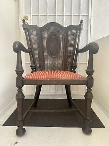 Antique Victorian Wooden Chair