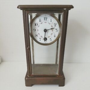 Antique German K C Co Kuehi Victorian Musical Alarm Carriage Clock Parts Only