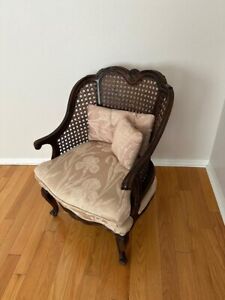 Antique Cane Back Side Chairs Circa 1870 1 Pair