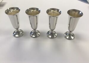 Vintage Gorham Sterling Silver Cordial Cups Mini Goblets 951 82 9 Grams