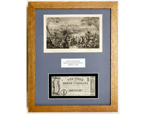 1861 North Carolina Currency Battle Of Newbern Civil War Memorabilia 3831