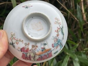 Chinese Porcelain Bowl Lid