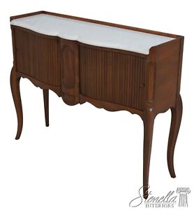 62770ec John Widdicomb Marble Top French Style Console Table