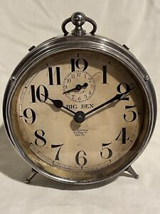 Antique 1911 Westclox Big Ben Alarm Clock Advertising The Gold Shop Erie Pa Runs