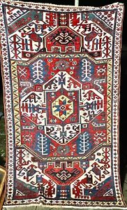 Antique Karabagh Kasim Usag Oriental Rug