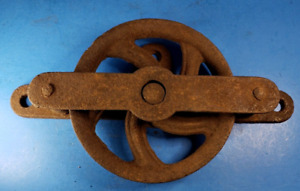 Barn Door Bottom Track Roller Single 4 3 4 Wheel Vintage Antique Original