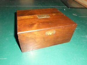 1927 Sewing Box Presented As Award H Grotte For Excellence