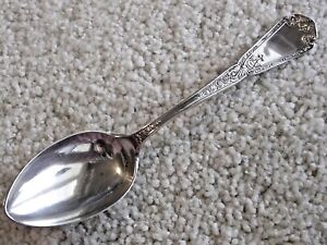  Longfellow Antique Sterling Silver Teaspoon By Hotchkiss Schreuder H S 