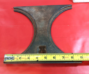 Antique Cast Iron Center Support Of Wood Cook Kitchen Stove Top For 8 Plates
