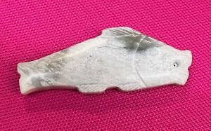 Antique Chinese Jade Fish Shang Dynasty 2 3 4 Inch