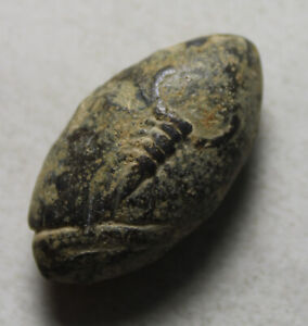Ancient Greek Military Lead Sling Bullet Slingshot Artifact Scorpion 500 300 Bc