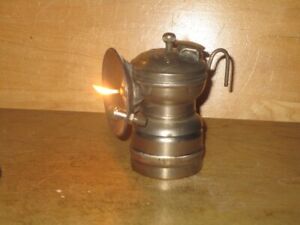 Miners Itp It S Troubleproof Float Feed Carbide Lamp Excellent 